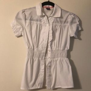 US Polo White dress shirt size 10